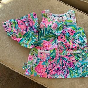 Lily Pulitzer Floral Infant 2 Piece Set - 18-24m